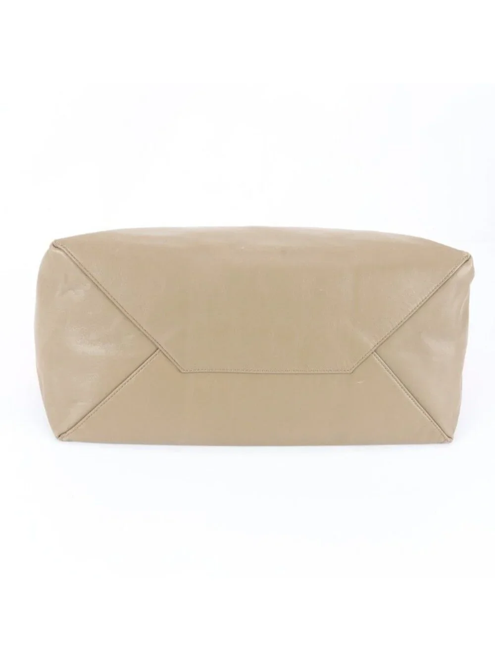 Celine Bicolor Horizontal Cabas Leather Tote Shoulder Hand - Picture 5 of 8